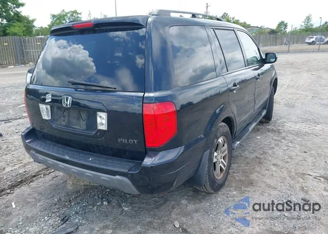 2004 Honda Pilot Ex-L from USA, damaged, VIN 2HKYF18604H560464